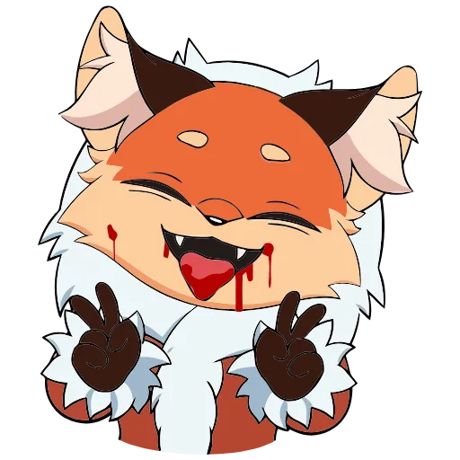😃 Эмодзи «Лиса Алиса» для Telegram