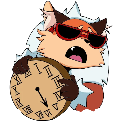 😴 Эмодзи «Лиса Алиса» для Telegram