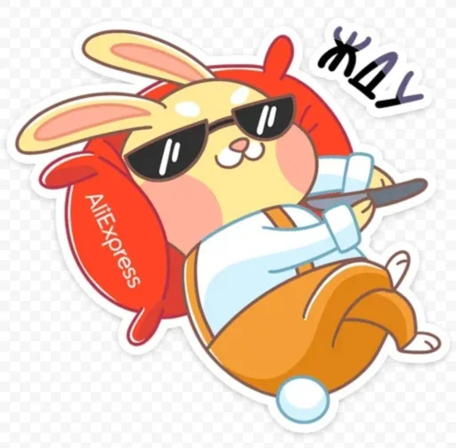 Стикерпак Bunny для Telegram — скачать