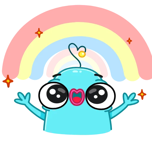 🌈 Стикер «Alien» для Telegram