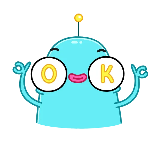 👌 Стикер «Alien» для Telegram