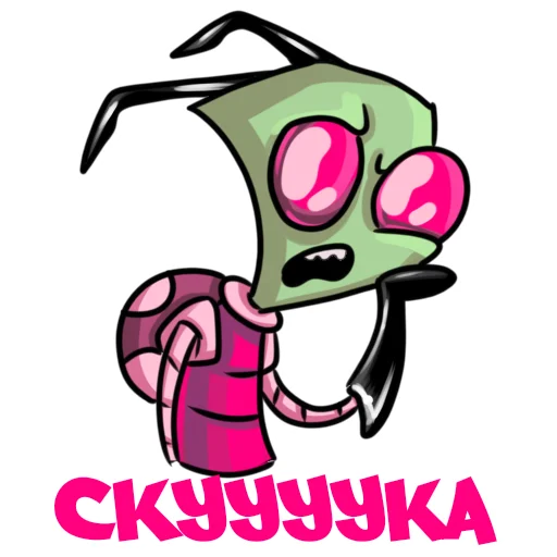 😒 Стикер «InvaderZim» для Telegram