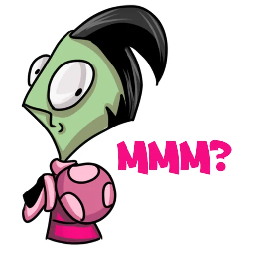 🤨 Стикер «InvaderZim» для Telegram