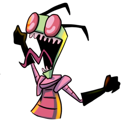 😱 Стикер «InvaderZim» для Telegram