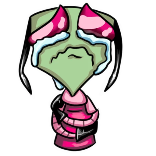 😭 Стикер «InvaderZim» для Telegram