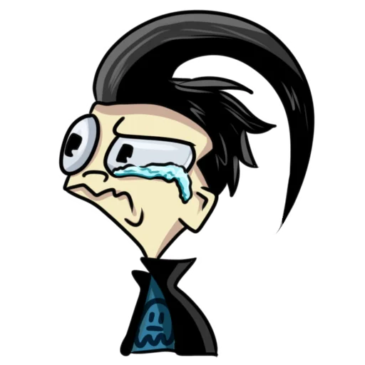 😢 Стикер «InvaderZim» для Telegram