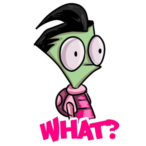 🤨 Стикер «InvaderZim» для Telegram