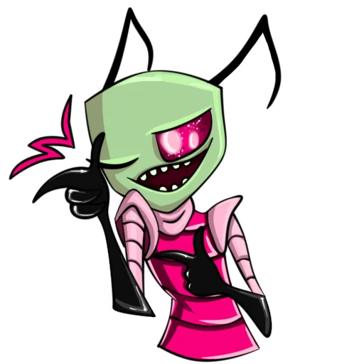 🤩 Стикер «InvaderZim» для Telegram
