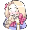☺ Эмодзи «Алиса» для Telegram