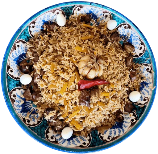 🍚 Стикер «Сообщество Любителей Плова Вкусного плова ВСЕМ НАМ» для Telegram