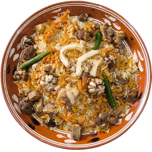 🍚 Стикер «Сообщество Любителей Плова Вкусного плова ВСЕМ НАМ» для Telegram