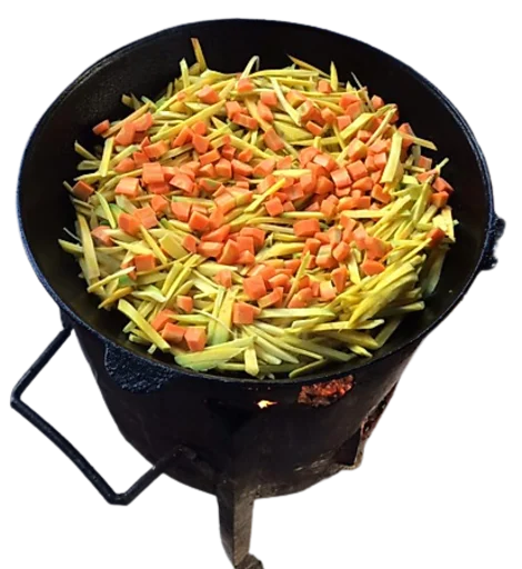 🥘 Стикер «Сообщество Любителей Плова Вкусного плова ВСЕМ НАМ» для Telegram