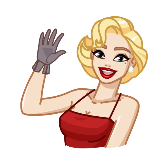 👋 Стикер «Beautiful» для Telegram