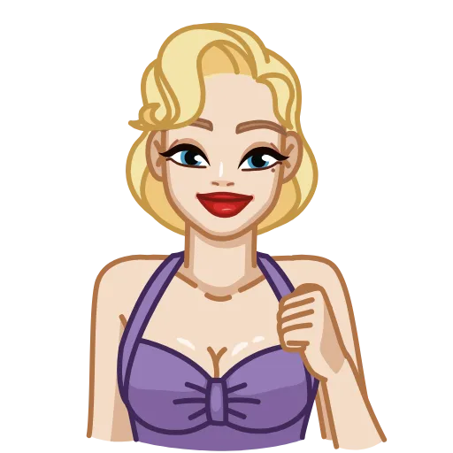 👍 Стикер «Beautiful» для Telegram