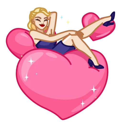 💕 Стикер «Beautiful» для Telegram