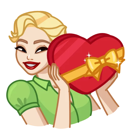 🎁 Стикер «Beautiful» для Telegram