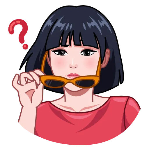 🤨 Стикер «Beautiful» для Telegram