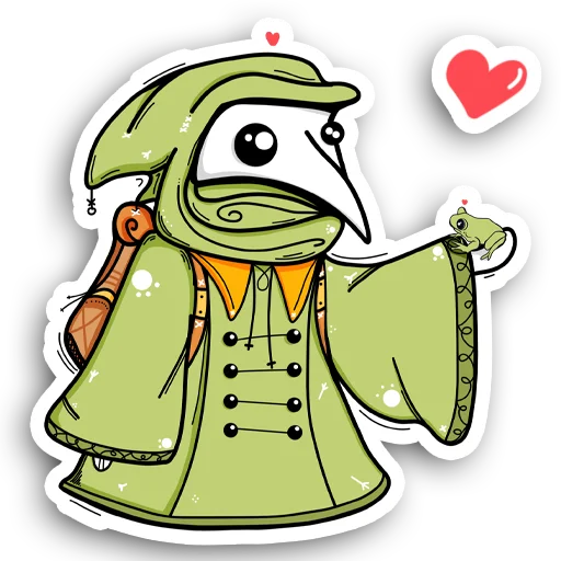 Стикерпак All City Doctor - Cute для Telegram — скачать