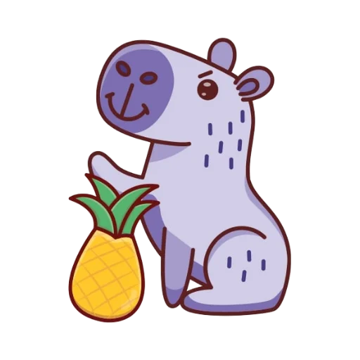 🍍 Стикер «AllinSPB» для Telegram