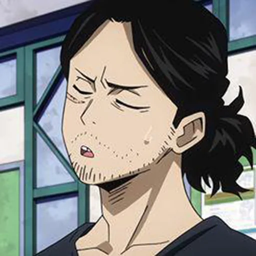 😓 Стикер «Boku no hero» для Telegram