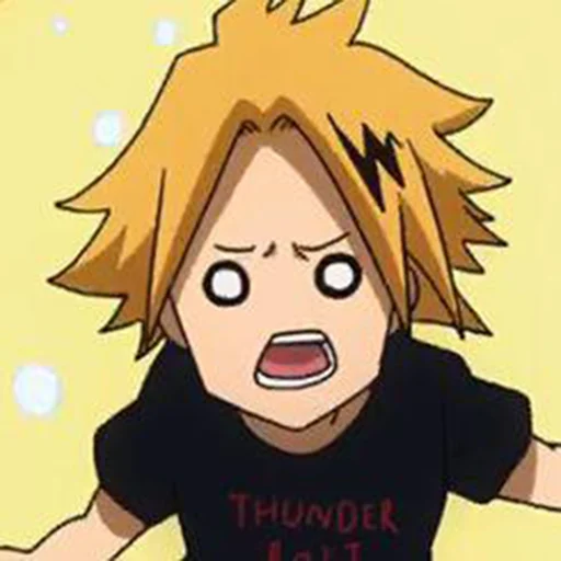 😱 Стикер «Boku no hero» для Telegram