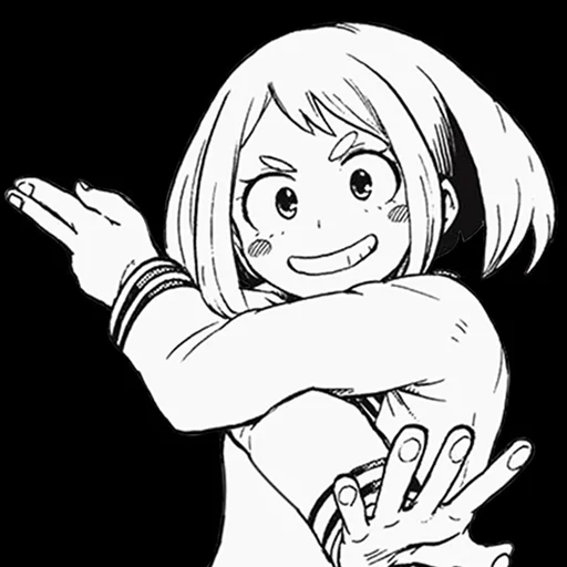 😆 Стикер «Boku no hero» для Telegram