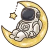 🌙 Эмодзи «All Space» для Telegram