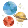 🪐 Эмодзи «All Space» для Telegram