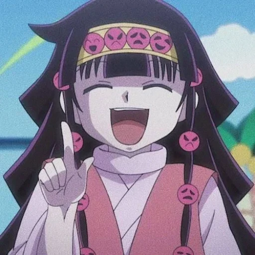 ⚔ Стикер «Alluka Zoldyck» для Telegram