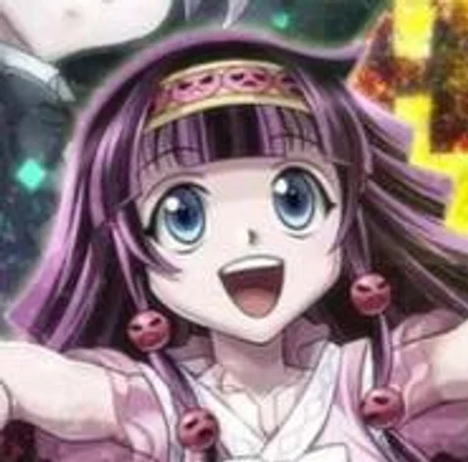 🥰 Стикер «Alluka Zoldyck» для Telegram