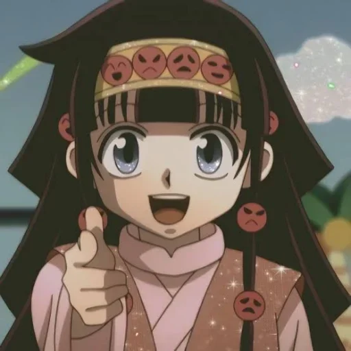 ⚔ Стикер «Alluka Zoldyck» для Telegram