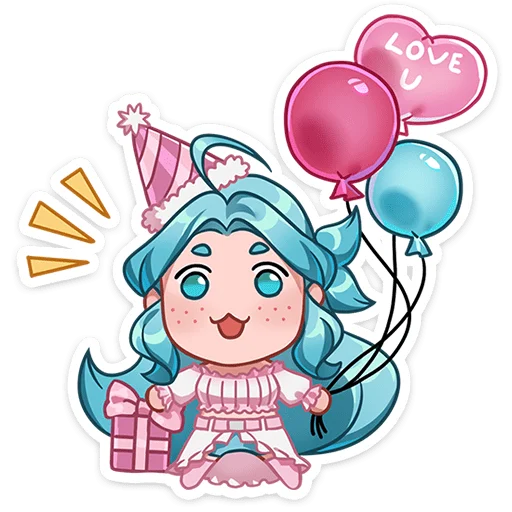 🥳 Стикер «Знакомьтесь Альма&; Её знак зодиака — Рыбы стихия — вода, а внутренний мир — необъятный океан из ...» для Telegram