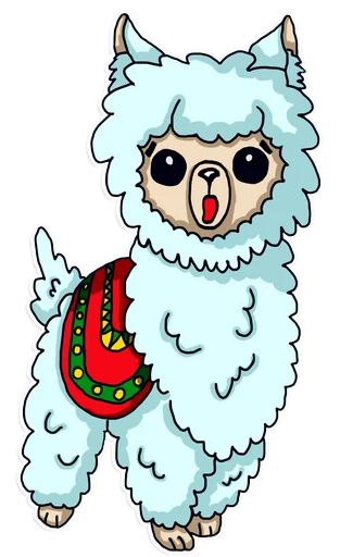 Стикерпак Alpaka Florentina для Telegram — скачать