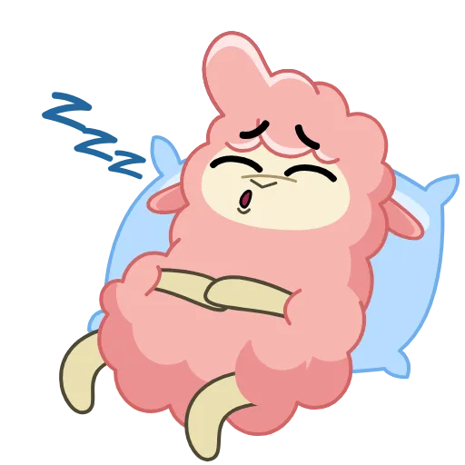😴 Стикер «Alpapaka» для Telegram