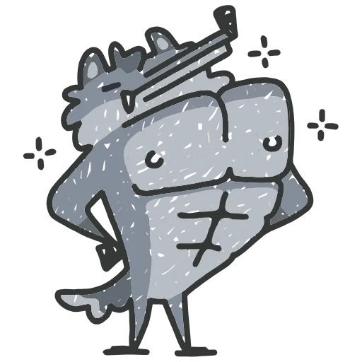 Эмодзи Альфа-самец для Telegram — скачать