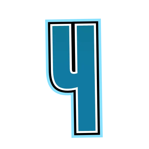 🔤 Эмодзи «Alphabet blue» для Telegram
