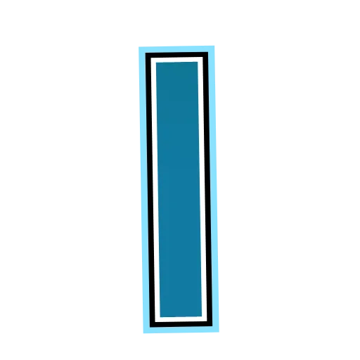 🔤 Эмодзи «Alphabet blue» для Telegram