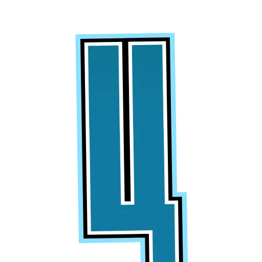 🔤 Эмодзи «Alphabet blue» для Telegram