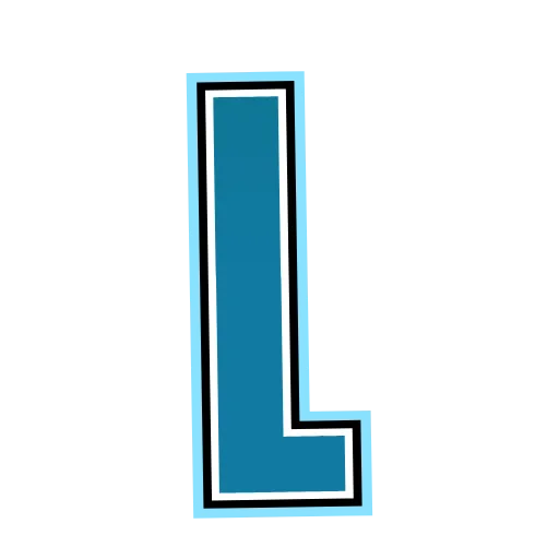🔤 Эмодзи «Alphabet blue» для Telegram