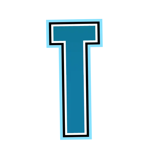 🔤 Эмодзи «Alphabet blue» для Telegram