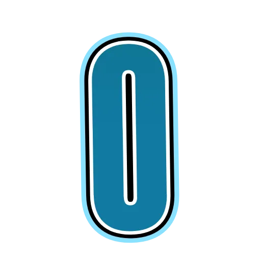 🔤 Эмодзи «Alphabet blue» для Telegram