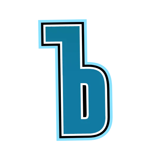 🔤 Эмодзи «Alphabet blue» для Telegram