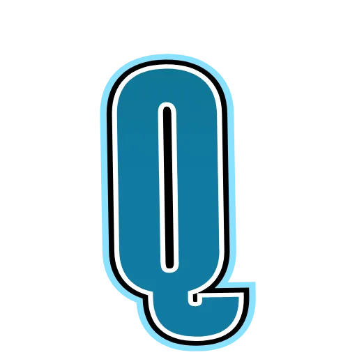 🔤 Эмодзи «Alphabet blue» для Telegram