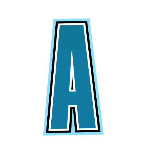 🔤 Эмодзи «Alphabet blue» для Telegram