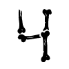 🔠 Эмодзи «bones» для Telegram
