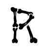 🔠 Эмодзи «bones» для Telegram