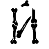 🔠 Эмодзи «bones» для Telegram