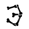 🔠 Эмодзи «bones» для Telegram
