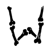🔠 Эмодзи «bones» для Telegram