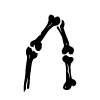 🔠 Эмодзи «bones» для Telegram